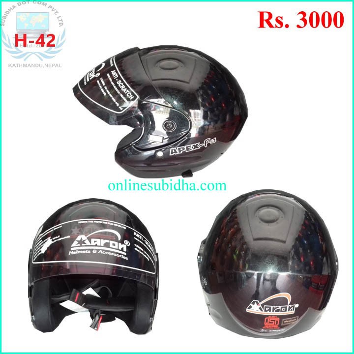 Aaron-Warranty Half Helmet