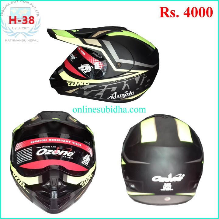 Ozone-Ample Full Helmet